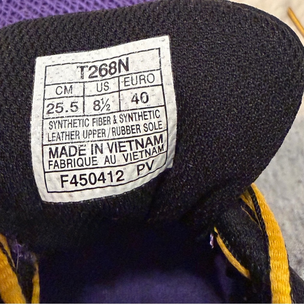 ASICS Women's Gel Fuji Racer Purple & Yellow Running Shoe - Picture 7 of 7
